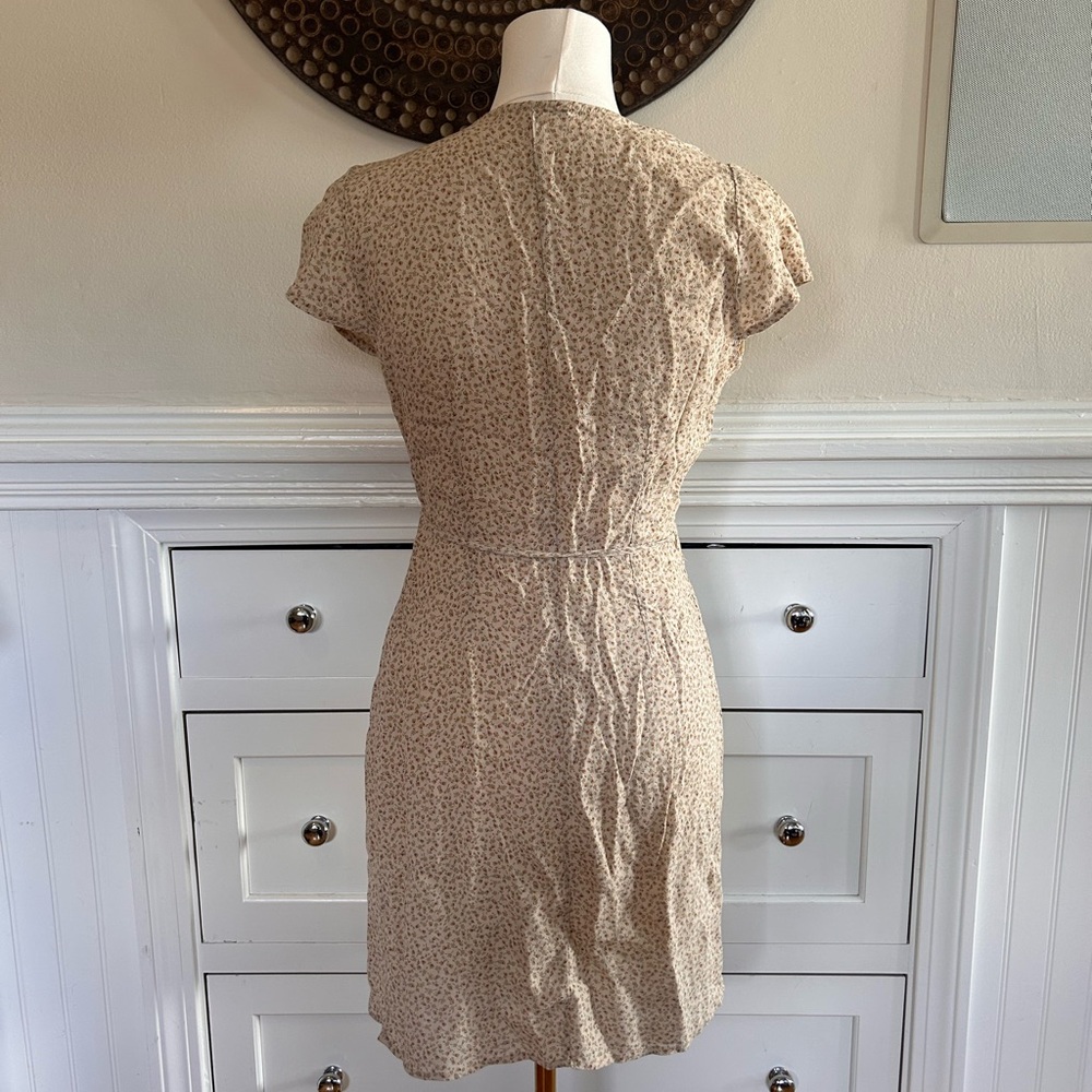 Brandy Melville Floral Wrap Dress XS/S/M - Picture 3 of 4